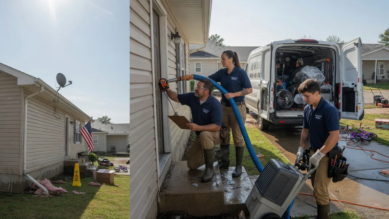 Ceiling Water Damage Restoration in Oglethorpe, GA near me